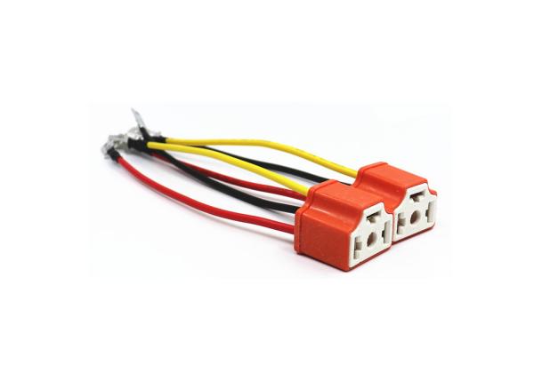 Três cablagens do veículo da base 1600mm New Energy da tomada