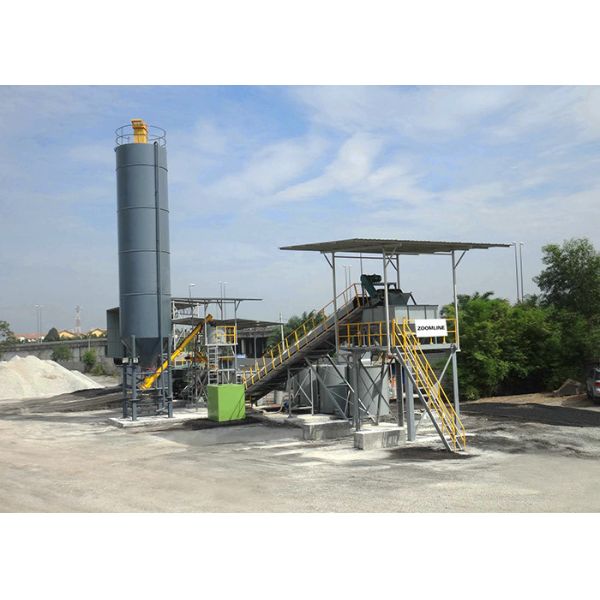 Équipement de mélange brûlant diesel de sol de voie urbaine