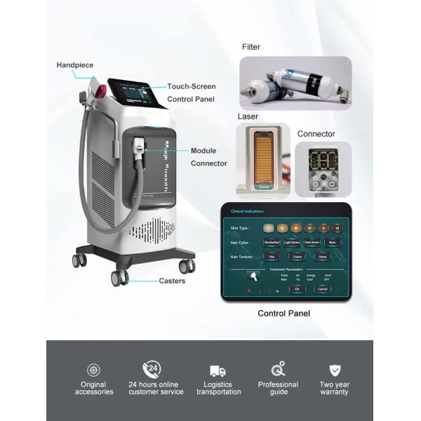 Аттестованная CE 2-летняя машина лазера диода гарантии