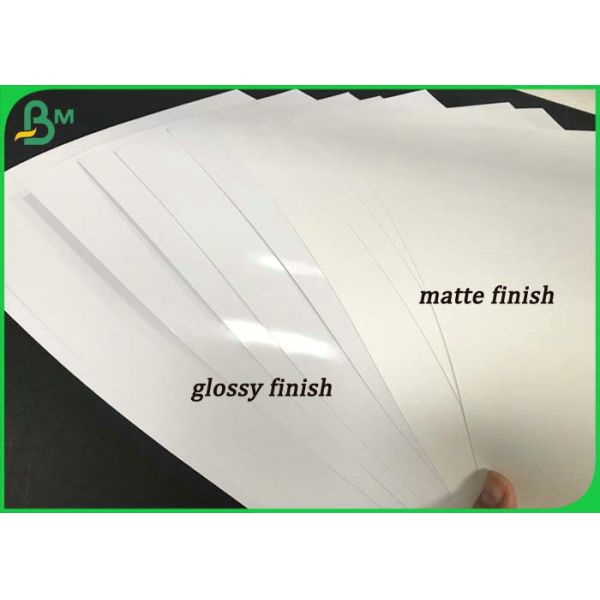 Single Sided RC Coated Inkjet Photographic Photo Paper Rolls For Poster