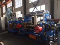 Machine de mélange de caoutchouc avec système de contrôle de refroidissement à rouleaux lisses 150 mm espace de rouleaux