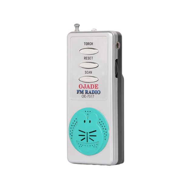 UM3*2 Батарейный FM динамик Радио с функцией автоматического сканирования Ультралегкий с антенной