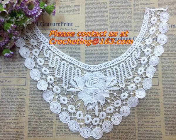 handmade hook needle crochet diy accessories three-dimensional flower