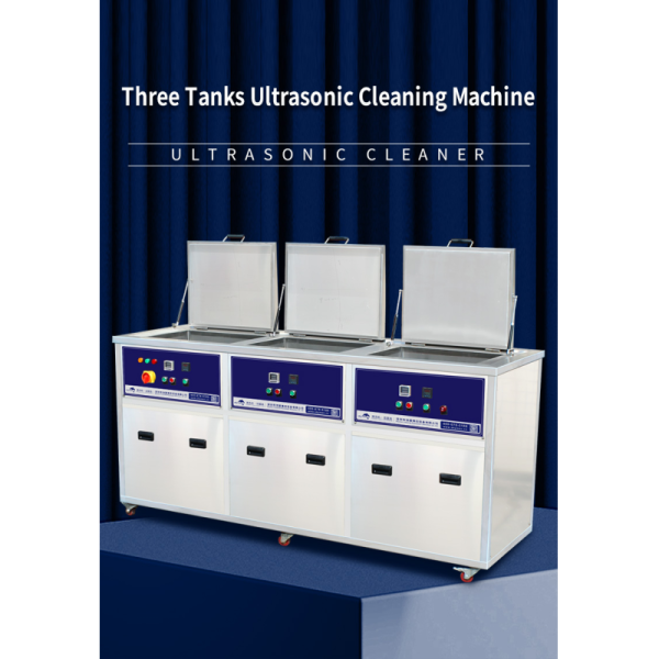 99L 1500W Three tanks Ultrasonic cleaner for cleaning hardware