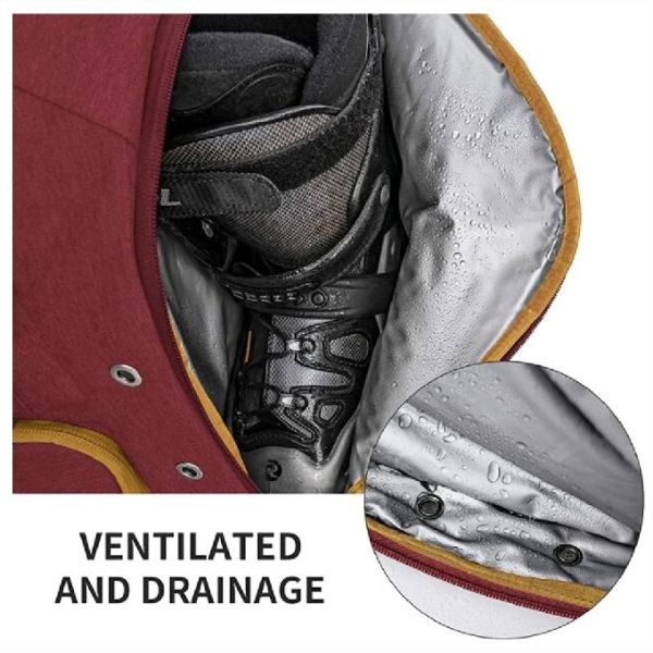 Sac à dos de voyage de botte de Ski Boot Bag Ski Snowboard pour Ski Helmet