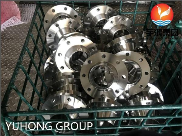 A flange de aço inoxidável frente e verso WNRF de ASTM A182 F60 forjou as flanges de aço