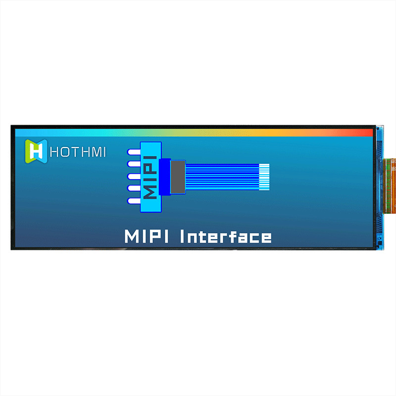 7,8 тип TFT Адвокатуры дюйма 400x1280, дисплей LCD высокой яркости ST7703