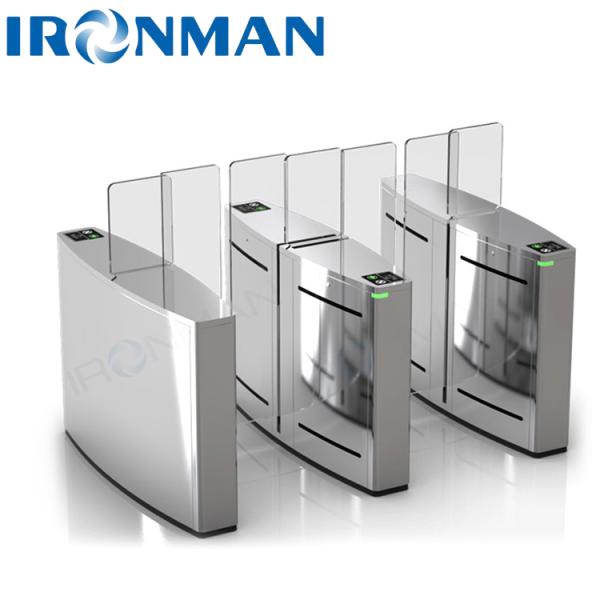 Nigeria Style Sliding Gate Turnstile For Airports / Subways / Libraries