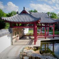 Arquitetura tradicional chinesa telhados de argila de caolino para locais culturais e turísticos