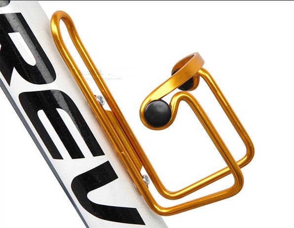 Light Cycling Mountain Bike Water Bottle Holder Cage Lithium Alloy Mount Bottle Holder Bracket Rack 67.6g five colors