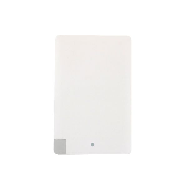 Пластиковый банк силы батареи иона Li банка силы 2400MAH с кабелем