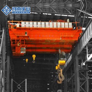 74 модели литейного крана QDY моста лучей тонны отливка двойной электрическая для сталелитейного завода