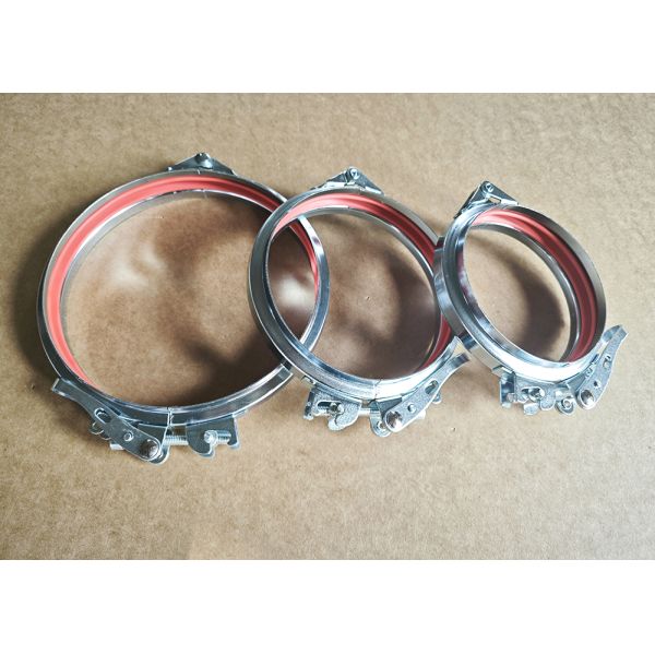 100 мм ручка с быстрым освобождением проводка шланга зажимы для фланцевой трубы и трубы изгибы