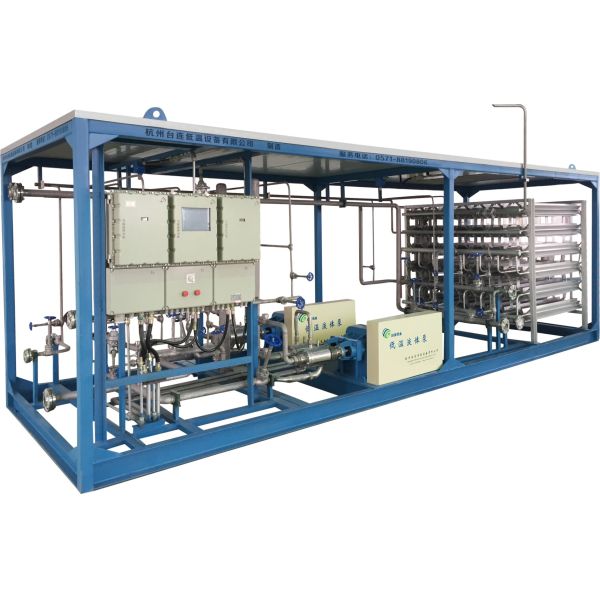 Скид насоса ДОЛГОТЫ заполняя установил оборудование с простой деятельностью 5-60m3/h