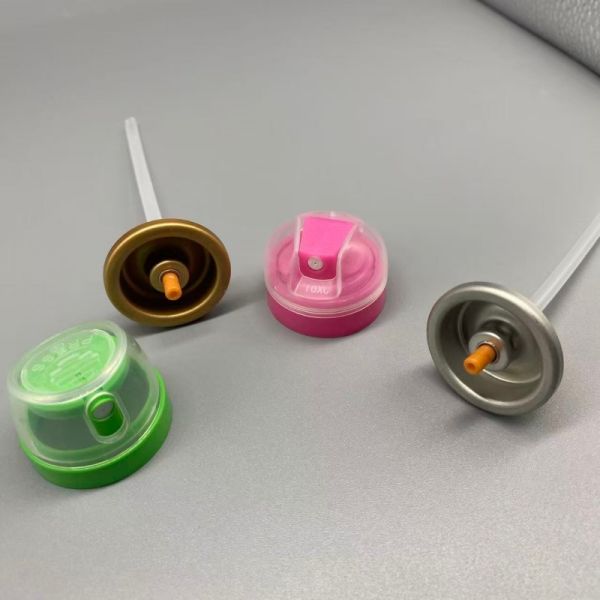 Chemical-Resistant Aerosol Air Freshener Valve with High-Capacity Flow Rate and Robust Mechanism for Automatic Dispensers