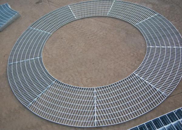 Plataforma grating de aço anular de aço industrial soldada grating/cavidade