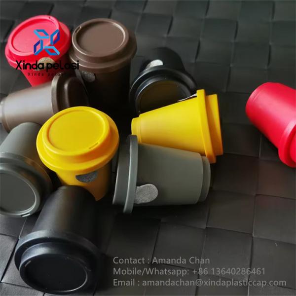Capsule mini tasse de café de qualité alimentaire avec bouteille de feuille d'étanchéité pour le thé et le café