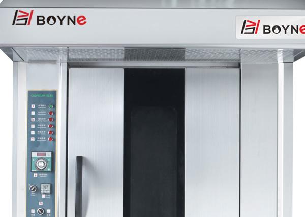 Energy Saving Commercial Hot Air Rotary Oven Diesel 64 Trays Stainless Steel