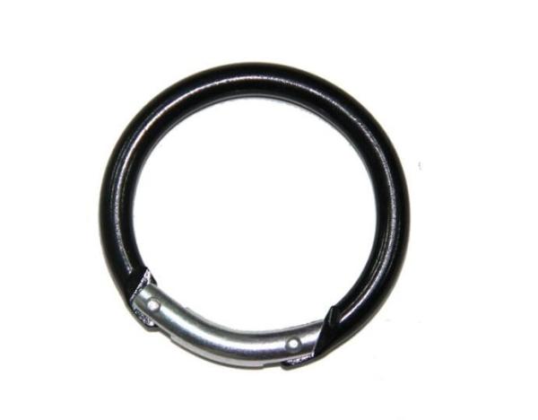 5x50mm Cirlce Shaped Not For Climbing Aluminum Carabiner 50pcs/bag