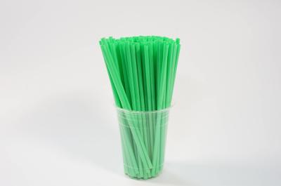 palhas biodegradáveis do PLA de 5x230mm
