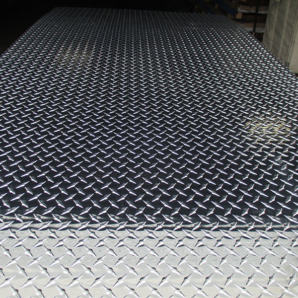1000 Series Reflective Aluminum Checkered Plate Mirror Aluminum Diamond Plate Coil