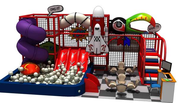 best selling forest theme kids indoor playroom children play zone with CE certificated