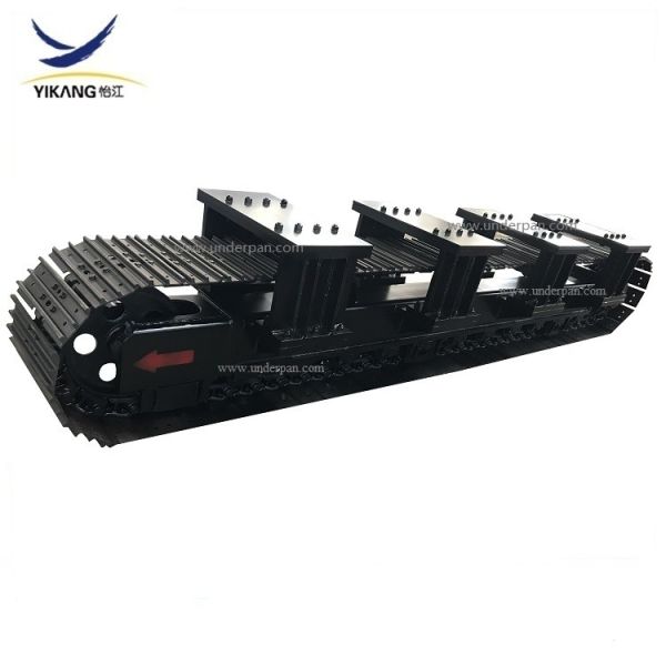 Best price 20 - 30 tons steel track undercarriage for excavator drilling crusher machinery from China factory