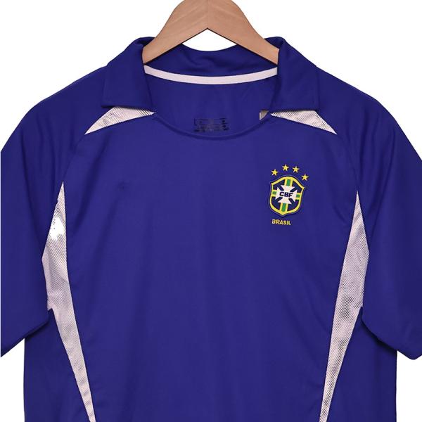 Brésil 2002 Coupe du monde hors du jeu Jersey de haute qualité Réplique personnalisée