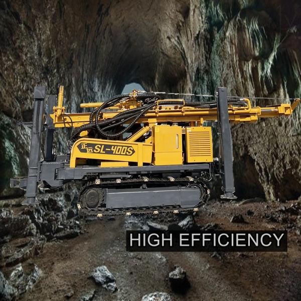 Drill 6-inch boreholes up to 300 feet in any soil conditions hydraulic 200m Truck Mounted Water Well Drilling Rig