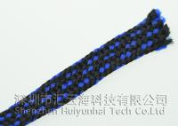 PC Power Supply Cable Sleeving , Cotton Braided Cable Sleeving For USB Cable