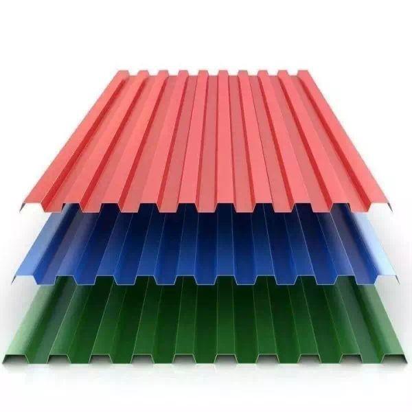 Angled Shape Color Coated Steel Roof Sheet