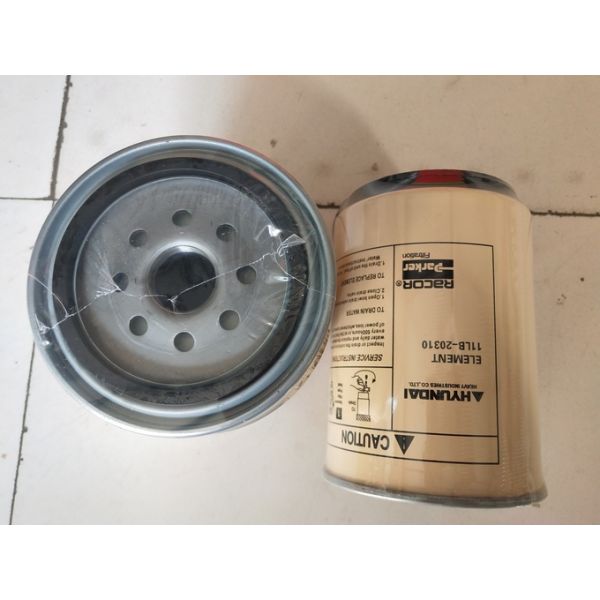 замена фильтра дизельного топлива 11lb 20310 на R215 225-9 225-7