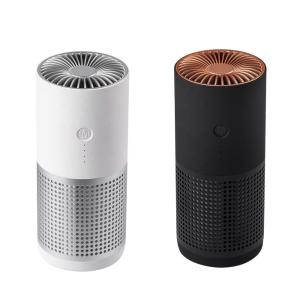Escritório pequeno Mini Car Air Purifier H12 H13 HEPA do filtro verdadeiro port