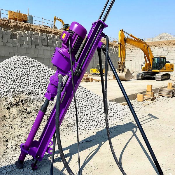 Multiple Angles Blast hole Drilling Machine Pneumatic Rock Drilling Rig Portable DTH Drilling Rig