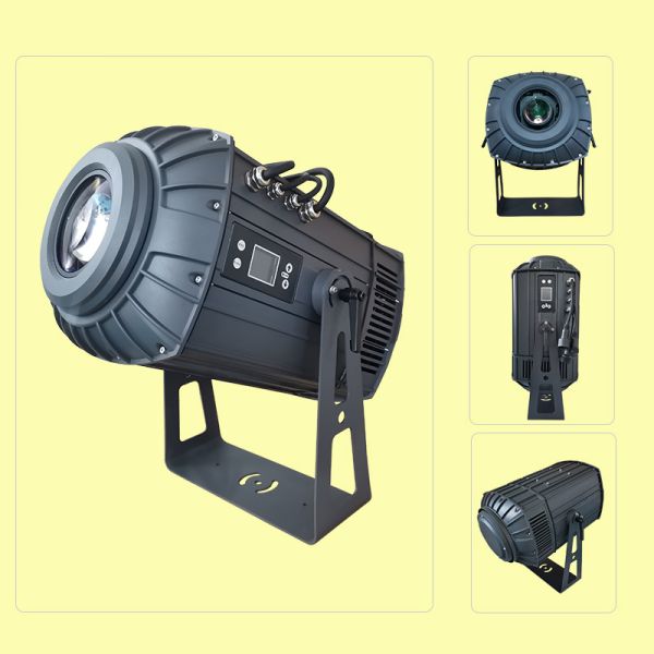 Nebula Dynamic 300w LED Gobo Zoom Image Projection Water Wave Floating Effect Light Gobo Projector