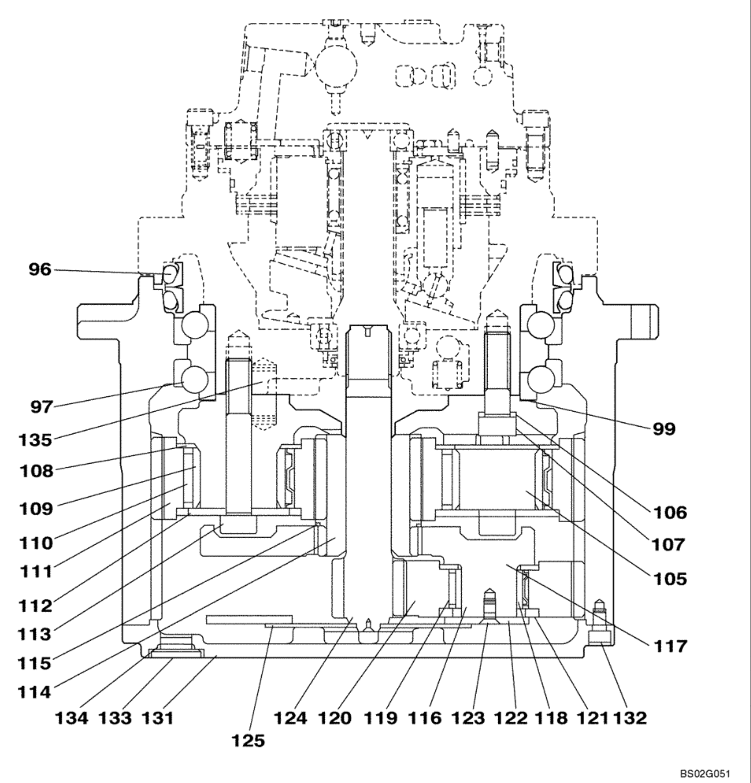 KYB MAG170 KRA1426 KRA1860 KRA10120 Excavator Hydraulic Track Motor SH200A3 SH210A5 SK250-8 SY215 CASE210