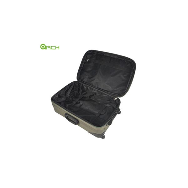 600D Polyester Travel Trolley Lightweight Luggage Bag with Expander and Skate Wheels