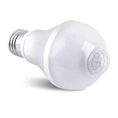 E27 Energy Saving PIR Sensor Light Bulbs Illuminating For Pathways