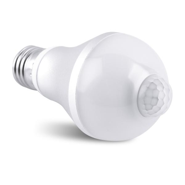 Powered PIR Sensor Light Bulb Automatically Turn On E27 PIR Bulb