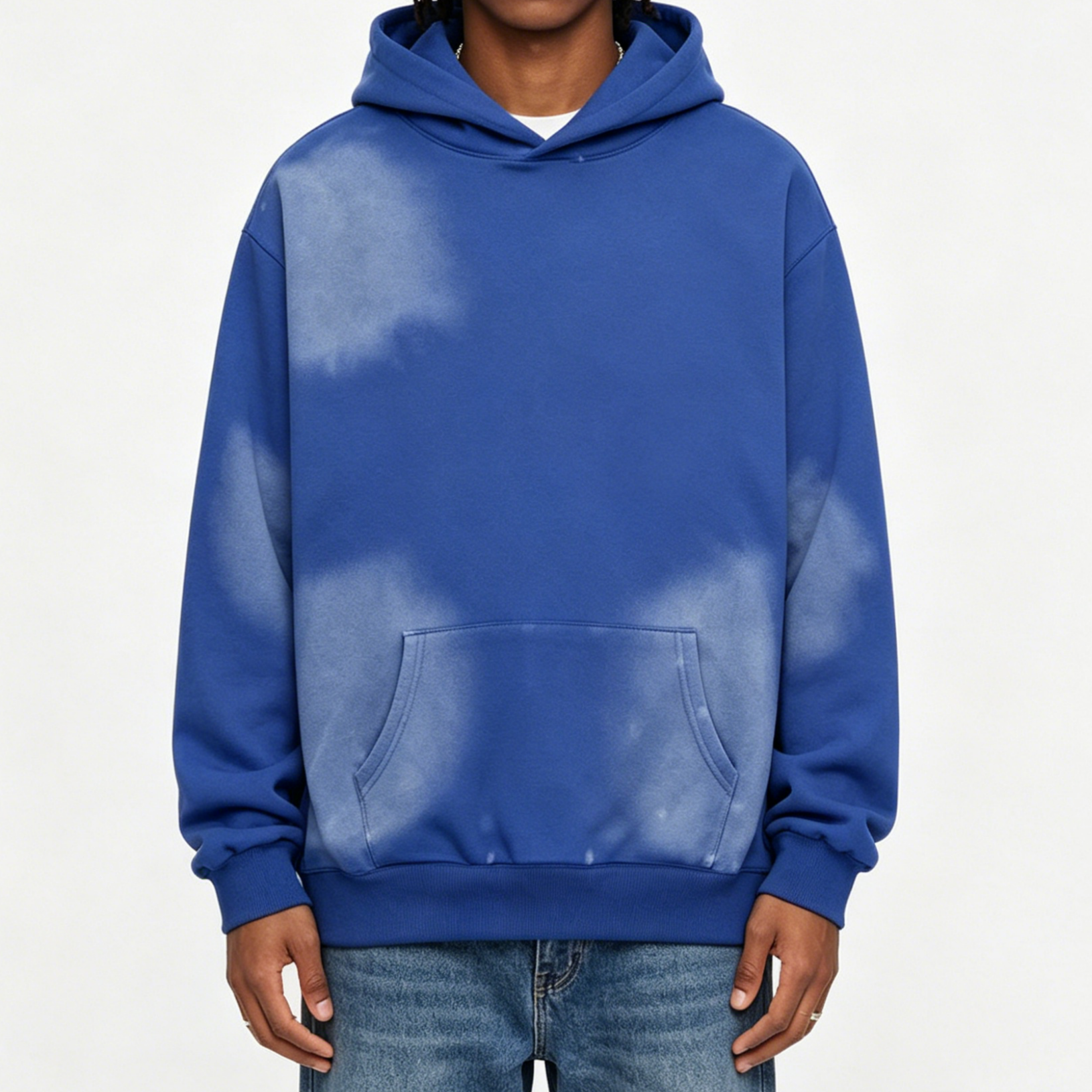 Vintage Casual Stone Wash Hoodies 350GSM - 400GSM 100% Cotton Heavyweight Hoodie For Youth