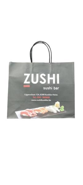 Pure paper packaging bag without plastic components