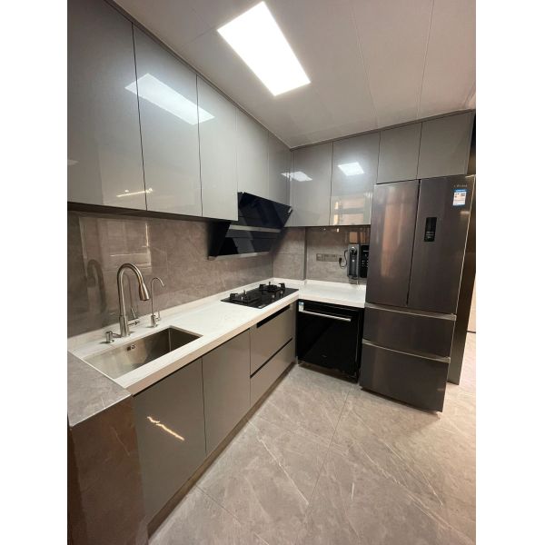 Muebles de cocina modulares, minimalistas y modernos, juego completo, China