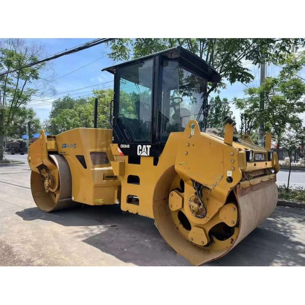 Cheap 9 Ton Caterpillar CB54B Tandem Steel Wheel Road Roller Equipment