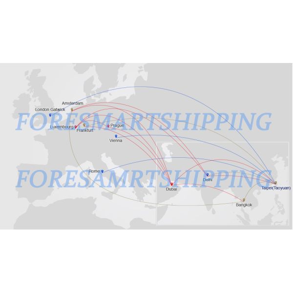 Door To Door Air Freight Forwarder China To Europe