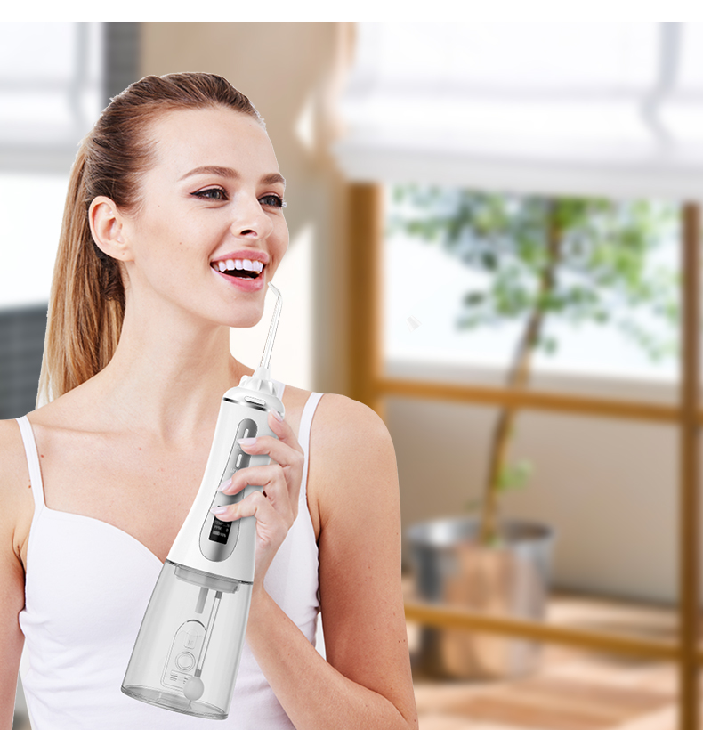 Тело насоса нержавеющей стали Flosser бесшнуровой устной воды IPX7 портативное