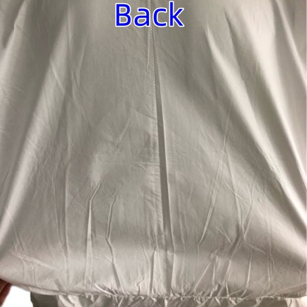 Zipper Closure CE Disposable White Microporous Protective Coverall For Breathability