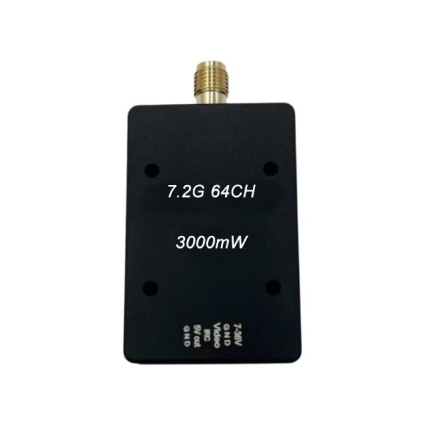 T67 7.2GHz 3W 64CH VTX - High-Power Drone FPV Video Transmitter