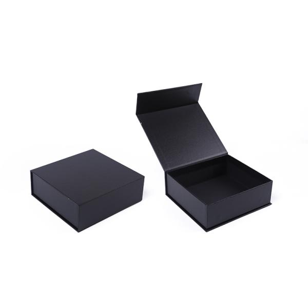 Wholesale manufacturing high quality Magnetic Gift Box Packaging Custom logo luxury Eco Friendly Cardboard Paper Black Magnetic Jewelry Box