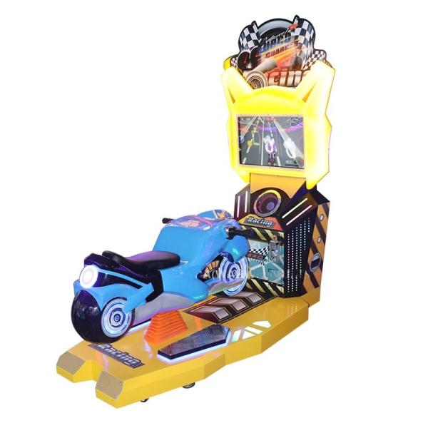 Motor Racing Arcade Games Machines , 1 Player Kids Motorbike Arcade Machine