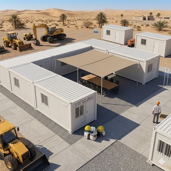 Heavy-Duty Detachable Site Office | Mobile Infrastructure Command Pod